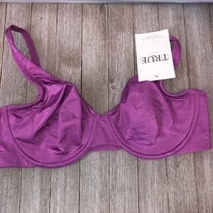 True&Co Uniform Triangle Unlined Bra Wore once